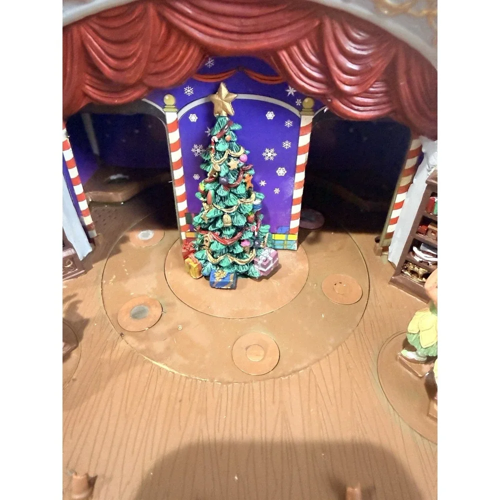 Lemax Nutcracker Suite Music Lighted Animated Christmas Village‎ READ!!